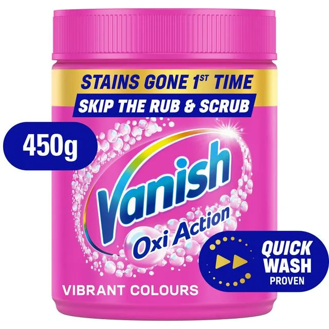 [49042] Vanish Oxi Action Pink 450g