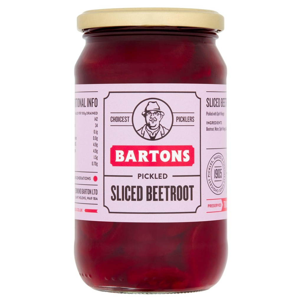 [100236] Bartons Pickled Sliced Beetroot 440g