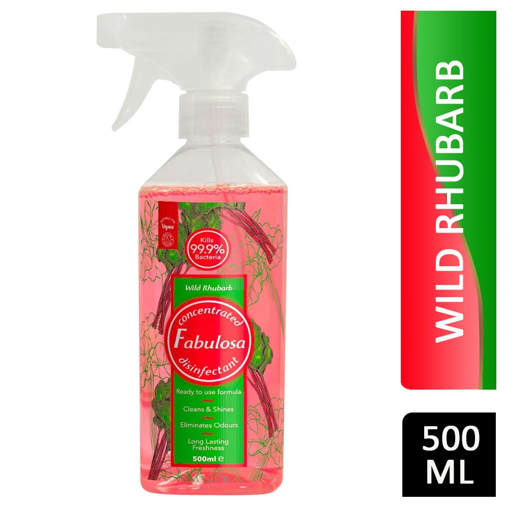 [123515] Fabulosa Antibacterial Trigger Wild Rhubarb 500ml
