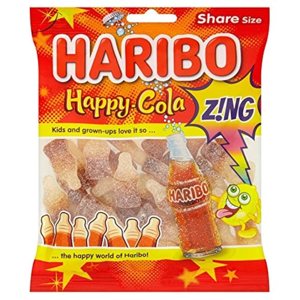 [180693 DNR] Haribo Happy Cola Zing 140g