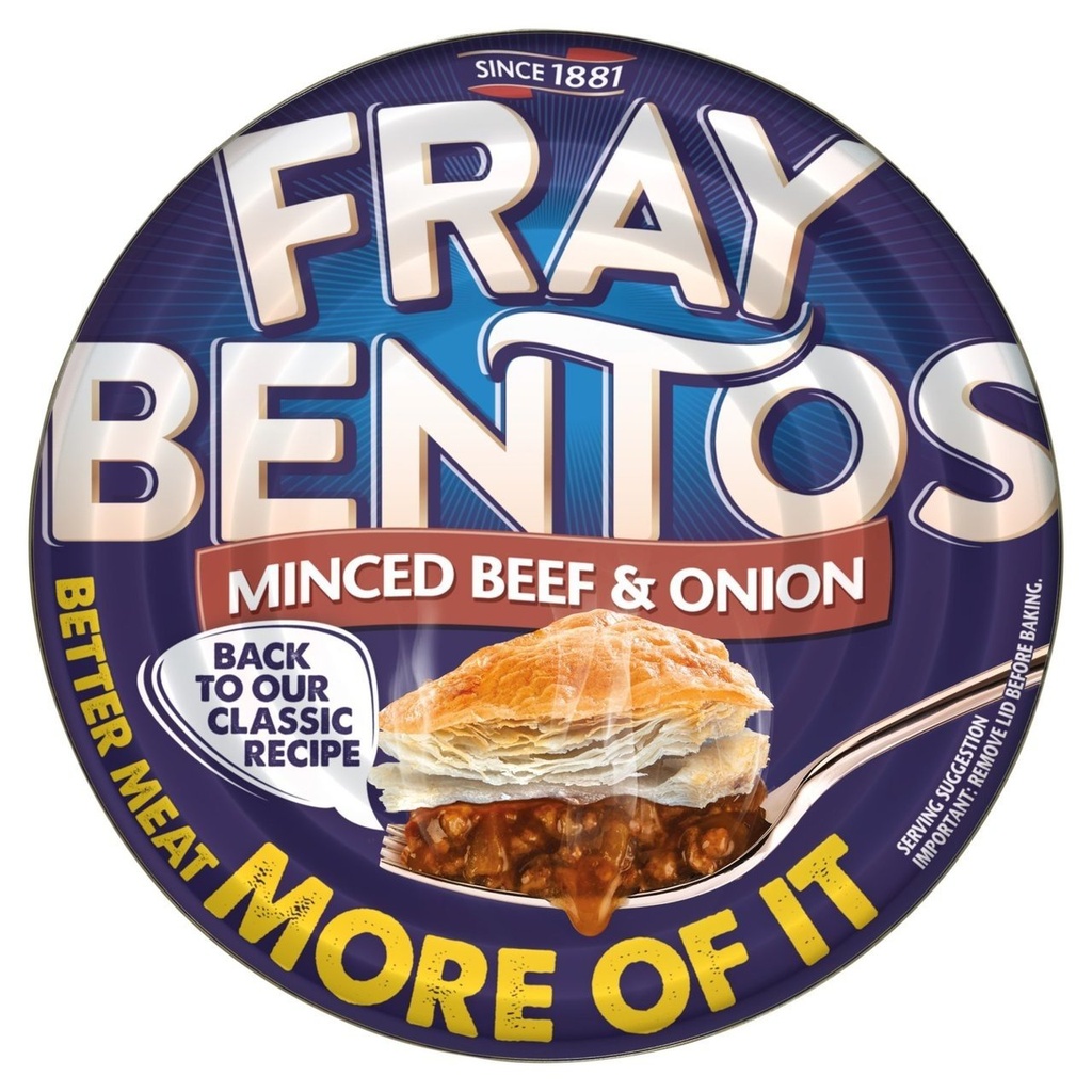 [27190] Fray Bentos Minced Beef & Onion Pie 425g