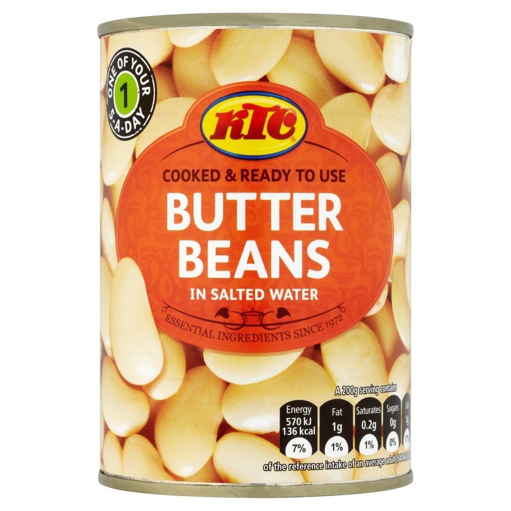[118653] KTC Butter Beans 400g
