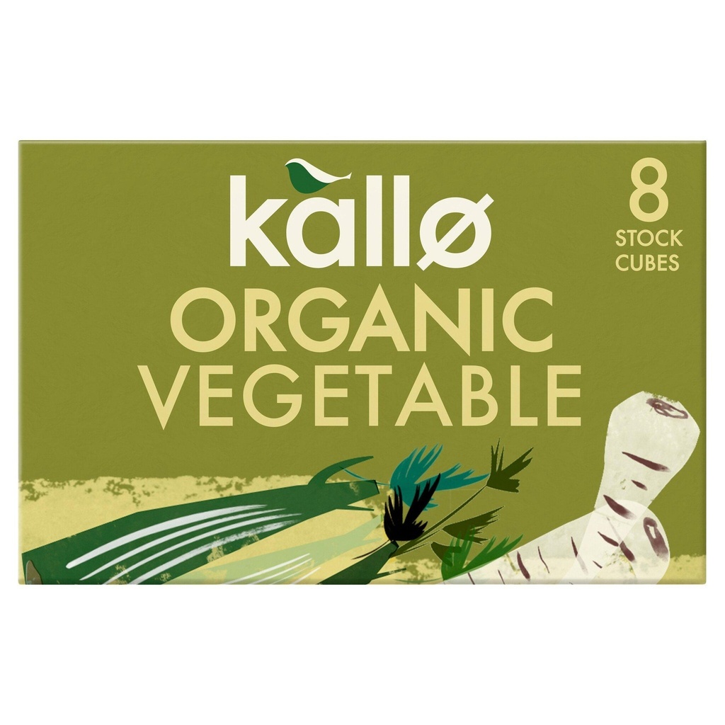 [106131092] Kallo Organic Stock Cubes Vegetable 88g