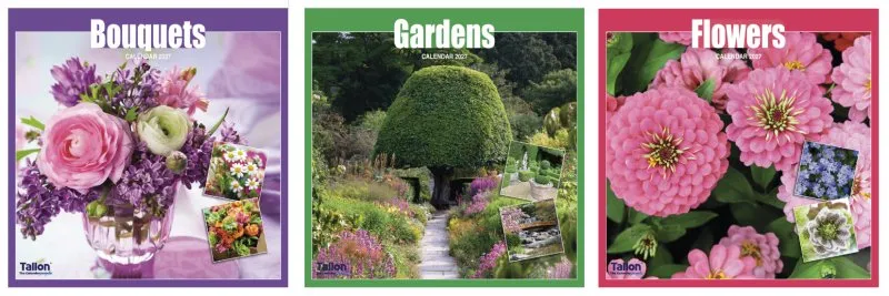 [SQCALFLO] Tallon Square Calendars Bouquets, Flowers & Gardens