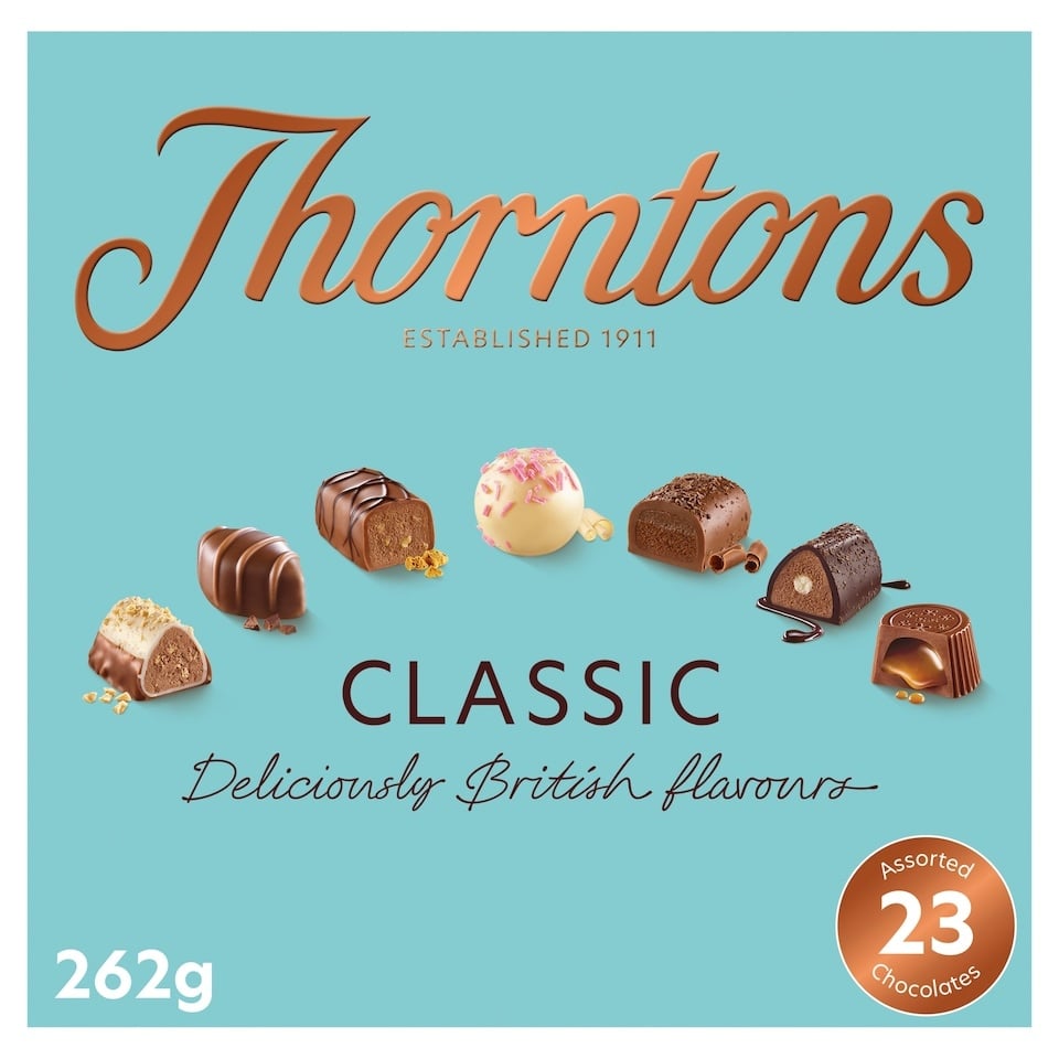 [113883] Thorntons Classic Assorted Gift Box 262g