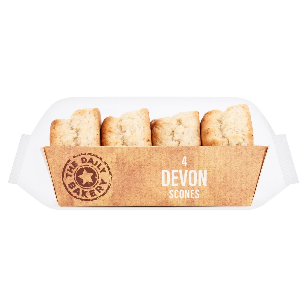 The Daily Bakery 4 Devon Plain Scones