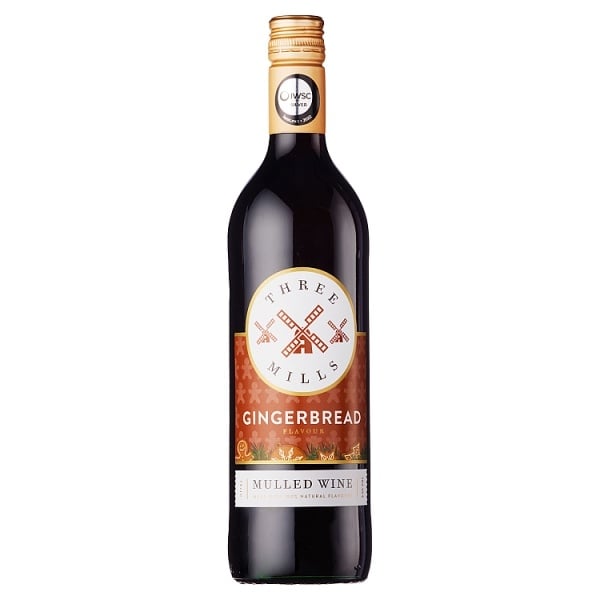 [116346] Three Mills Gingerbread Mulled Wine 75cl