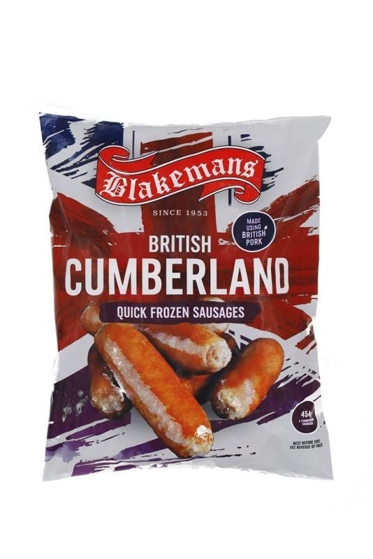 [912] Blakemans 8 Cumberland Sausages 454g