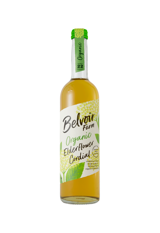 [401821] Belvoir Farm Organic Elderflower Cordial 500ml