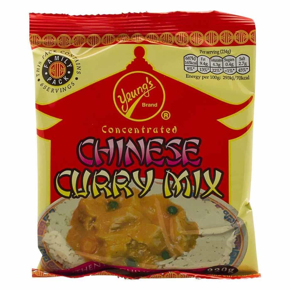[100501582] Yeungs Genuine Chinese Curry Mix Pack 220g