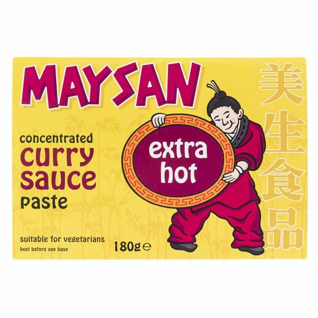 Maysan Extra Hot Curry Sauce Paste Concentrated 448g