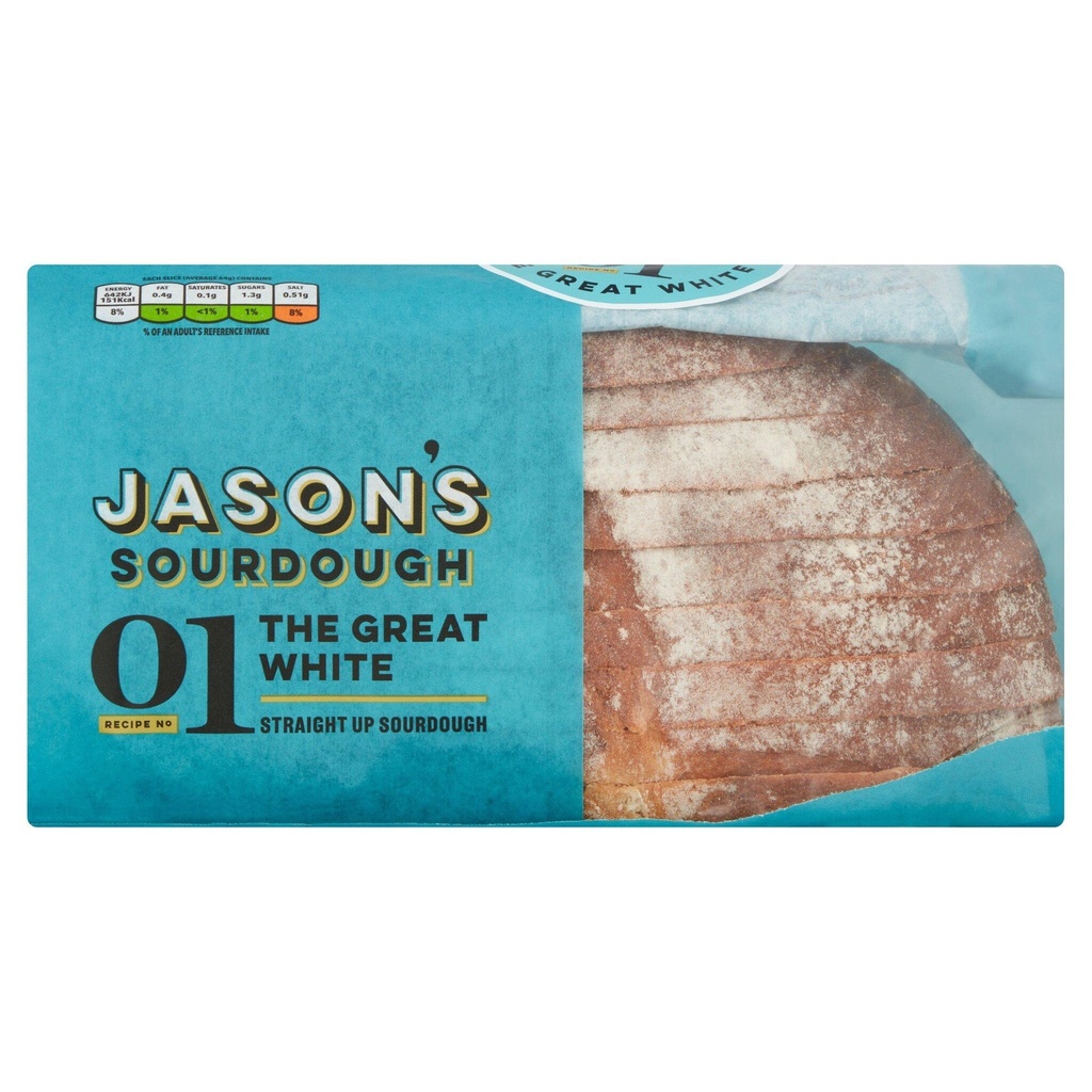 Jasons Sourdough The Great White Bread 450g