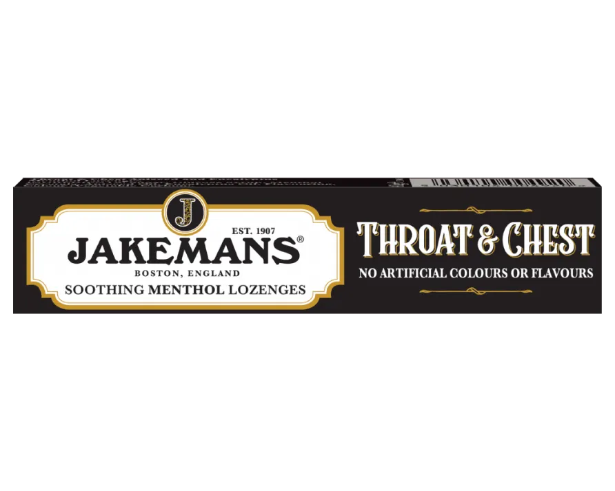 Jakemans Menthol Sweets Throat & Chest 41g