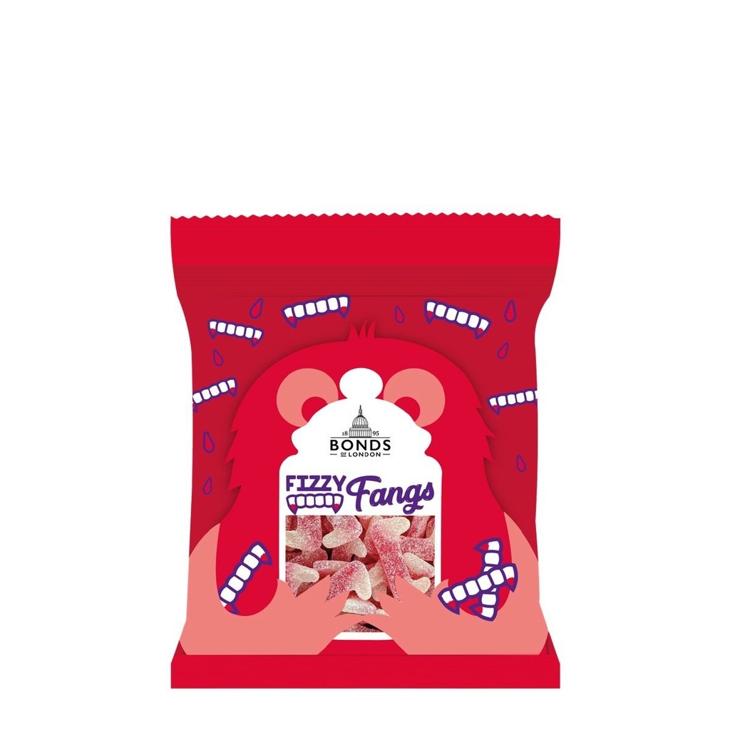 [4WOS30] Bonds of London Halloween Fizzy Fangs 110g