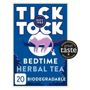 Tick Tock Bedtime 20 Tea Bags 36g