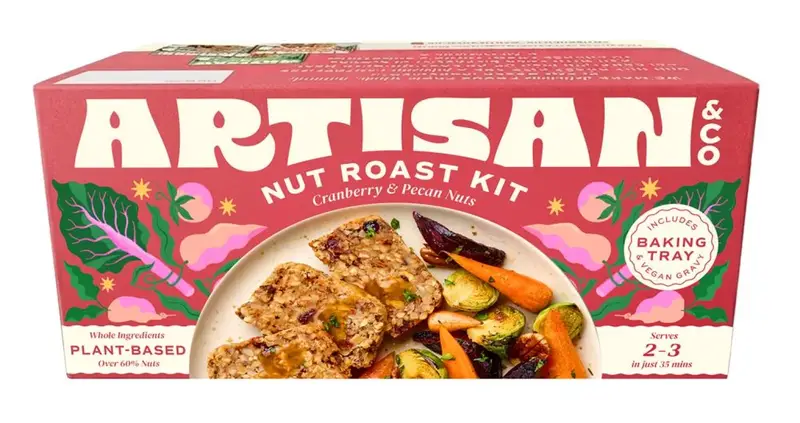 [AART-CPR] Artisan & Co Cranberry & Pecan Nut Roast Kit 212g