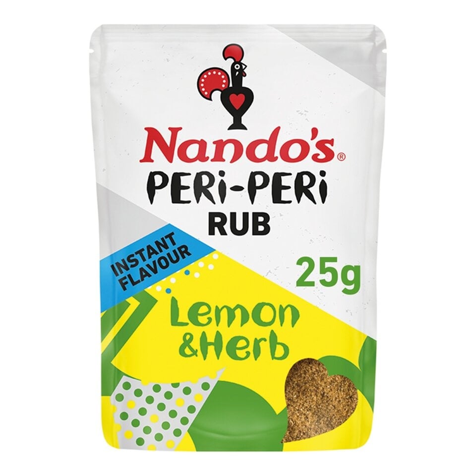 Nandos Lemon Peri Peri Seasoning Rub 25g