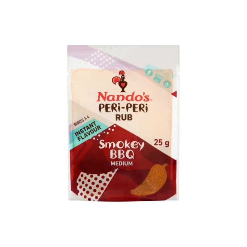 [453288 DNR] Nandos Peri Peri Smokey BBQ Seasoning Rub 25g