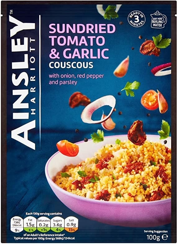 Ainsley Harriott Tomato & Garlic Couscous 100g