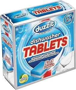 Duzzit 5 in 1 Dishwasher Tablets 12 Pack