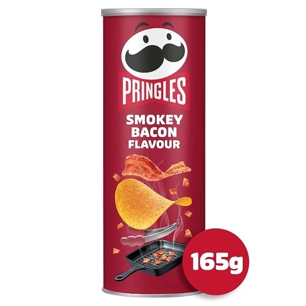 [704075] Pringles Smokey Bacon 165g