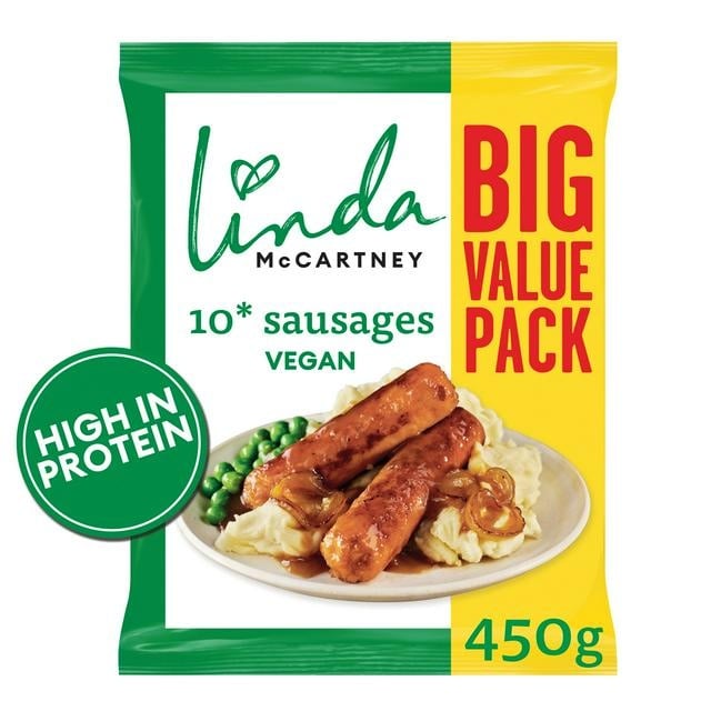 [112185741] Linda McCartney 10 Vegetarian Sausages