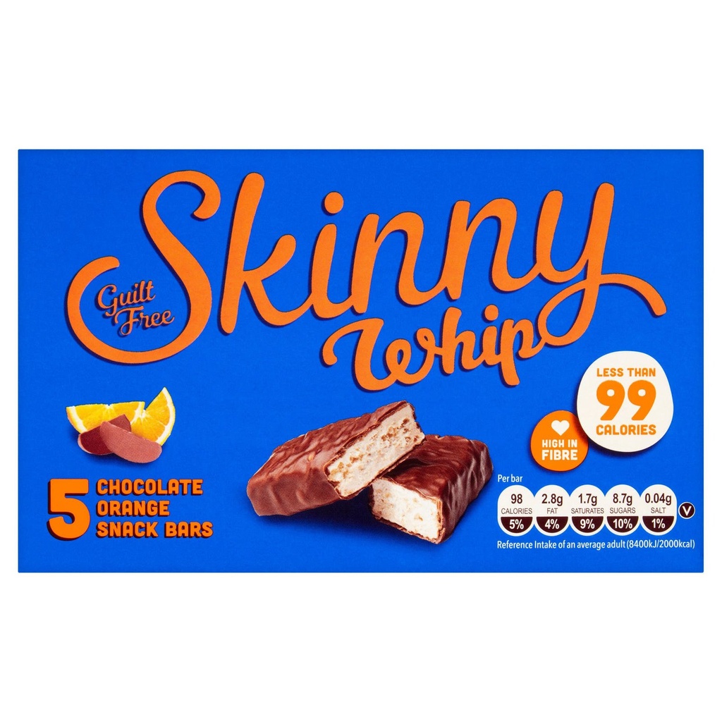 [177975 DNR] Skinny Whip Chocolate Orange 5x20g