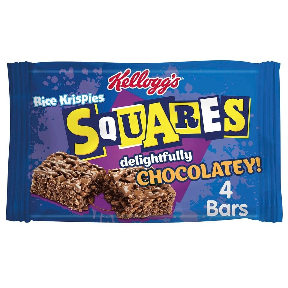 [181109] Kelloggs Rice Krispie Squares Chocolate 4x36g