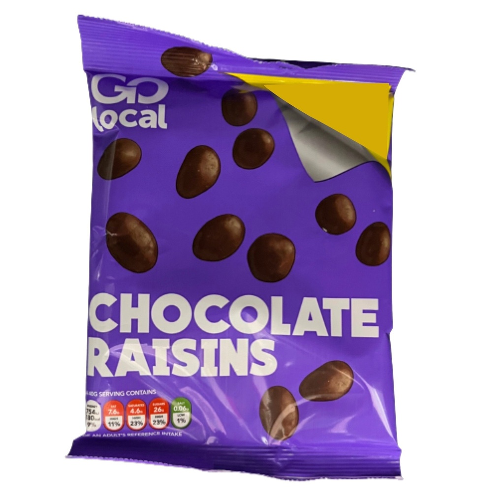 Go Local Chocolate Raisins 140g
