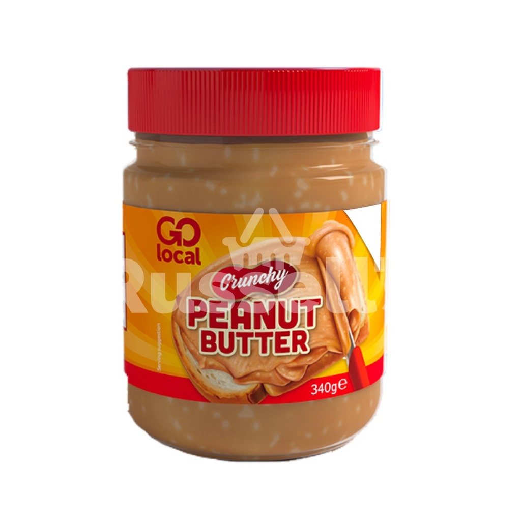 Go Local Crunchy Peanut Butter 340g