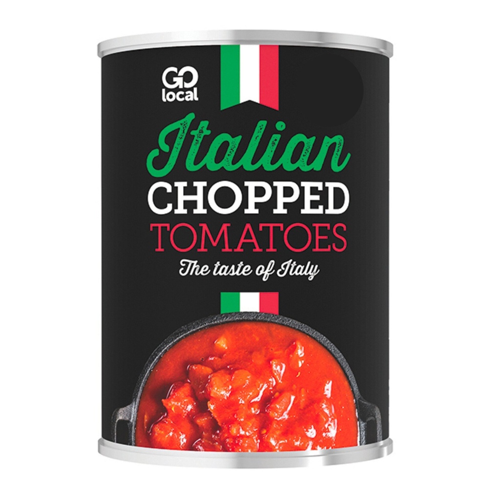 [123653] Go Local Italian Chopped Tomatoes 400g