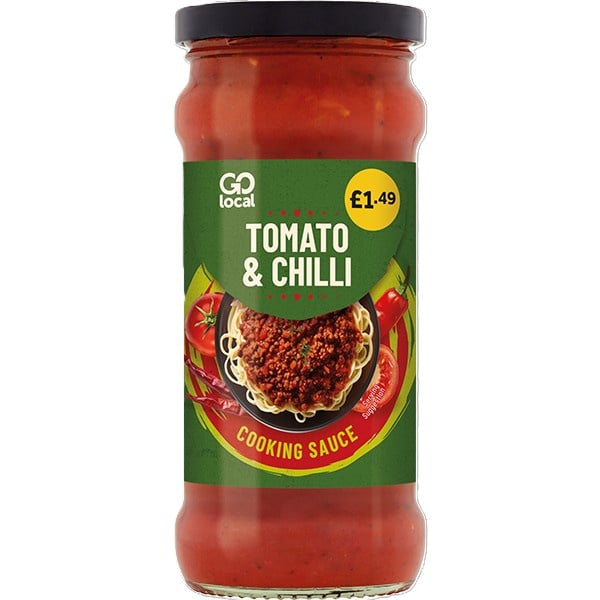 [125033] Go Local Tomato & Chilli Pasta Sauce 350g