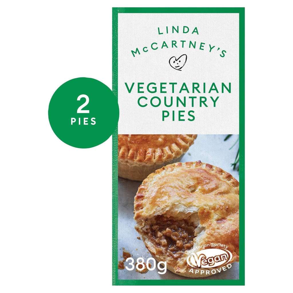 [38055] Linda McCartney 2 Vegetarian Country Pies 380g
