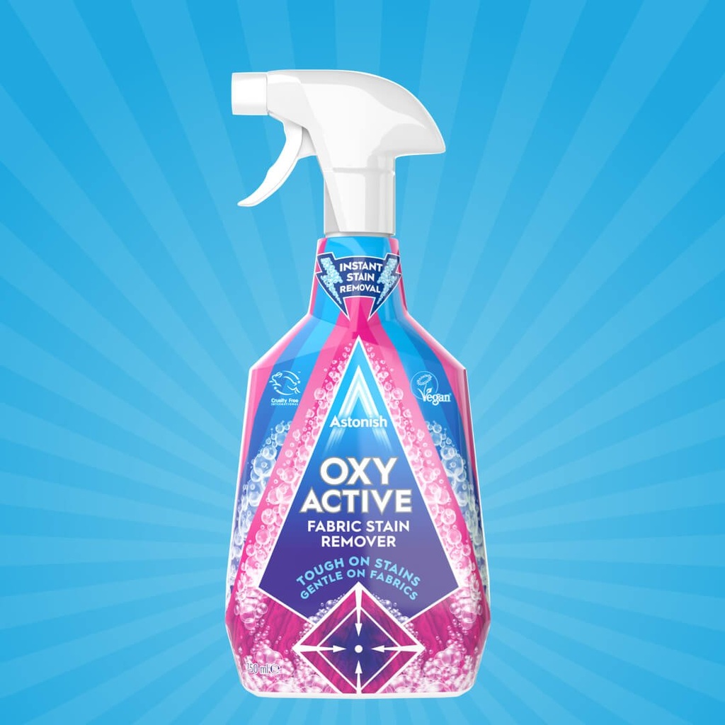 [118905] Astonish Oxy Active Fabric Stain Remover 750ml