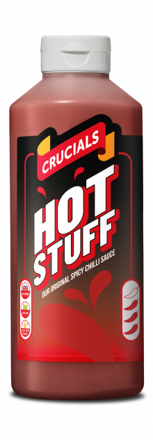 Crucials Hot Stuff Squeezy Sauce 500ml