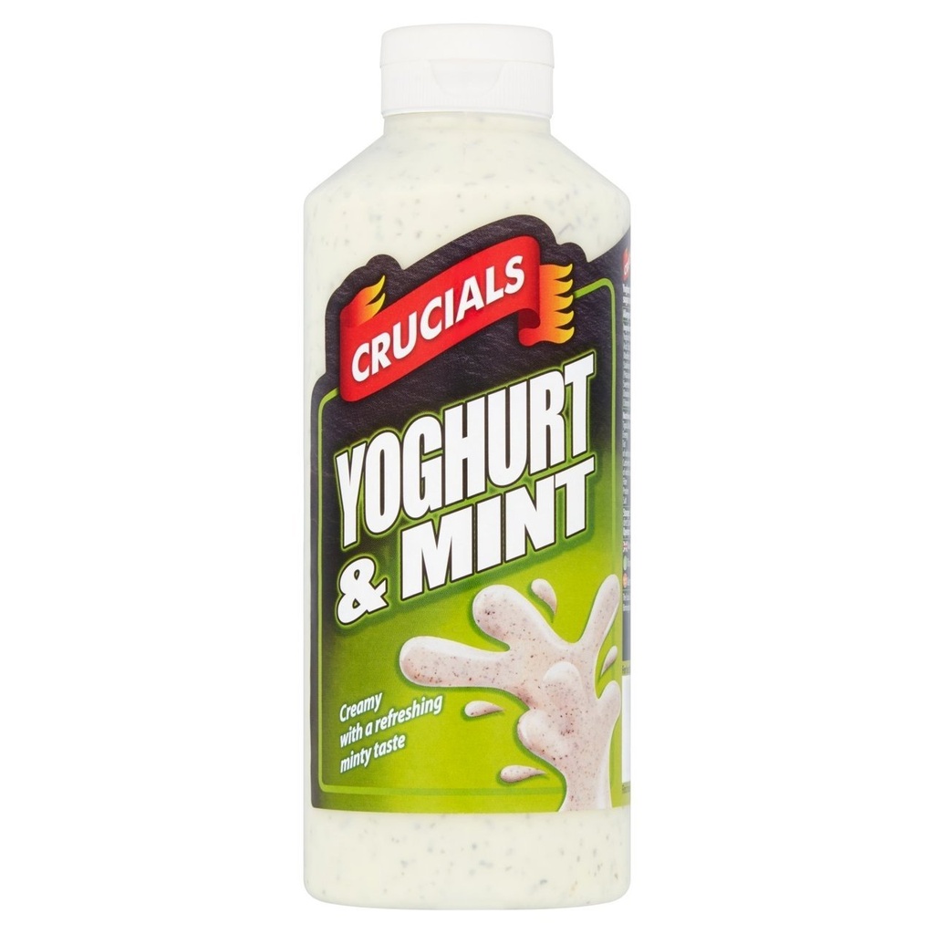 [63791] Crucials Yoghurt & Mint Squeezy Sauce 500ml