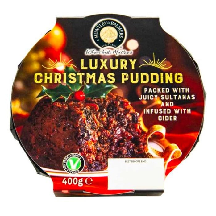 [10HUNC08] Huntley & Palmer Luxury Christmas Pudding 400g