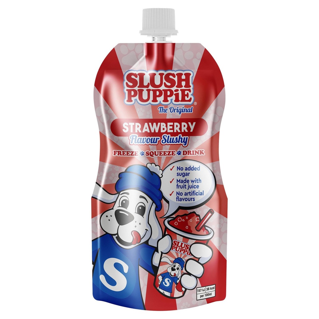 [89784] Slush Puppie The Original Strawberry Flavour Slushy 250ml
