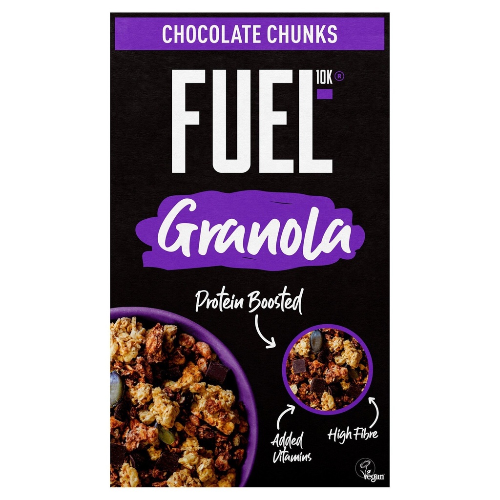 [181073] FUEL10K Chocolate Chunks Granola 400g