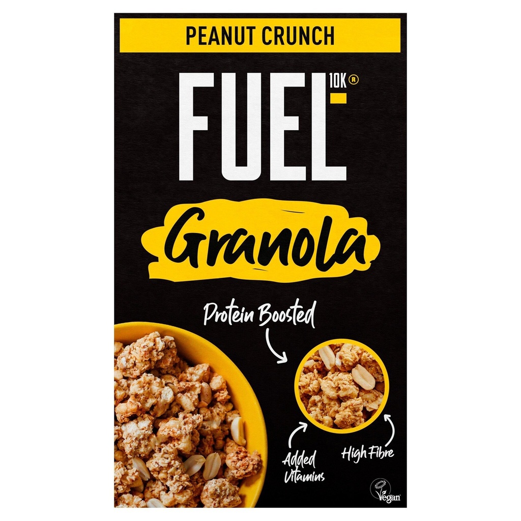 [181076] FUEL10K Peanut Crunch Granola 400g