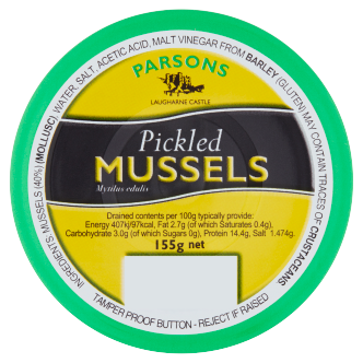 [3621] Parsons Pickled Mussels 155g