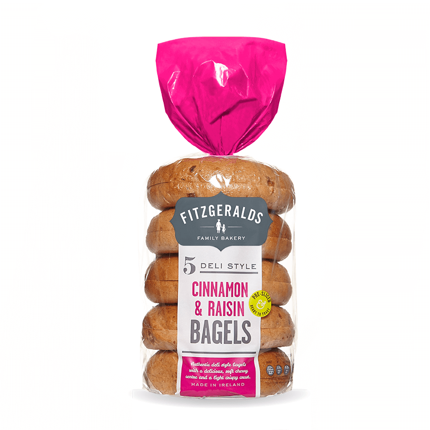 Fitzgerald Cinnamon & Raisin Bagels 5pk
