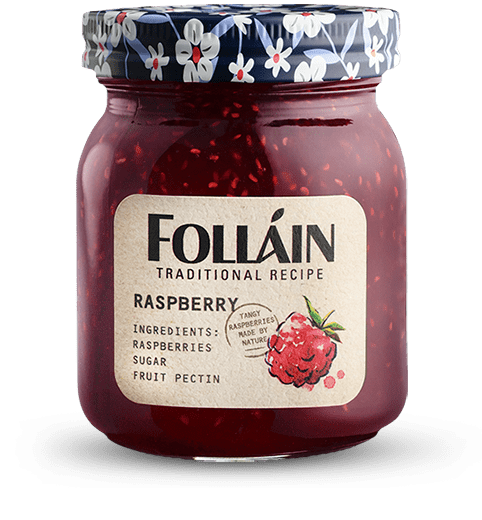 [180190] Follain Traditional Recipe Raspberry Jam 370g