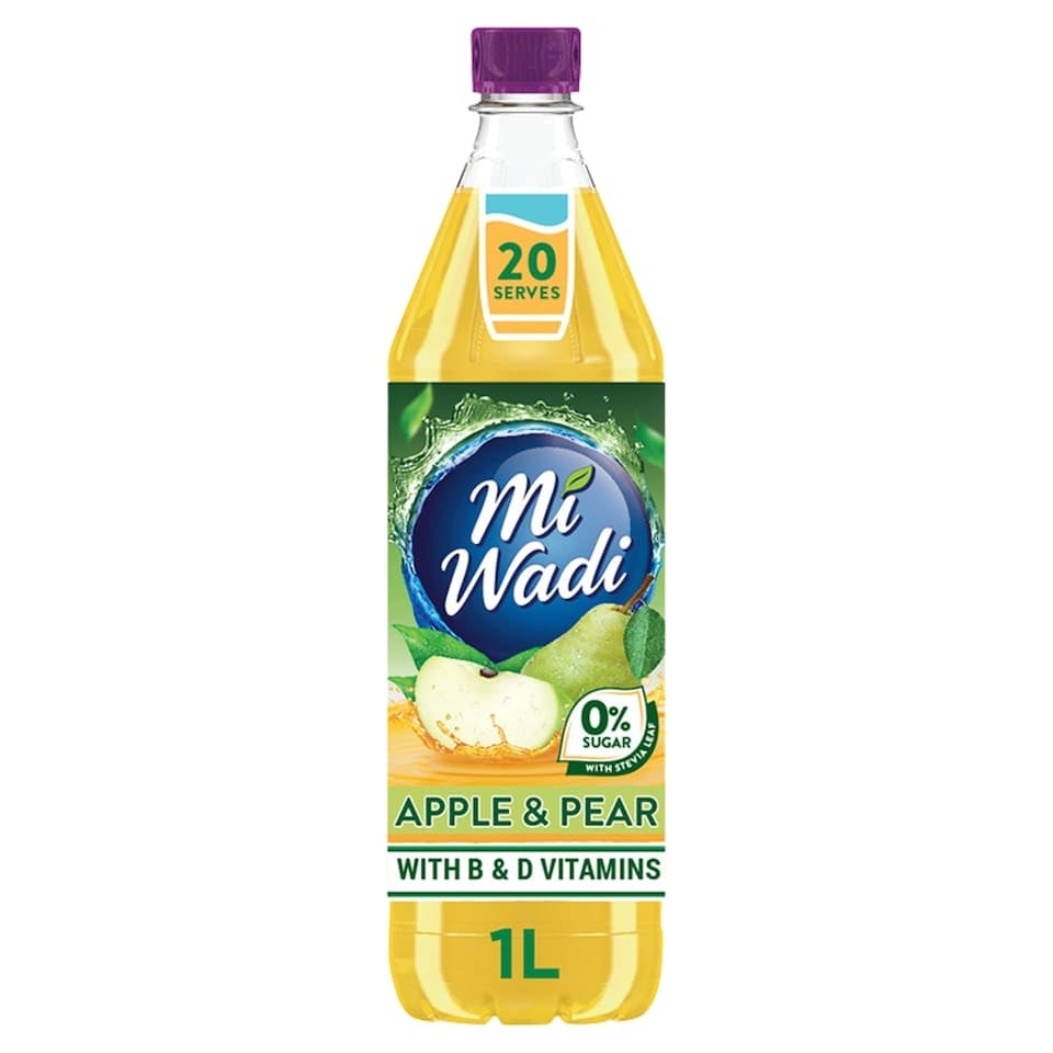 Mi Wadi Apple & Pear No Added Sugar 1L