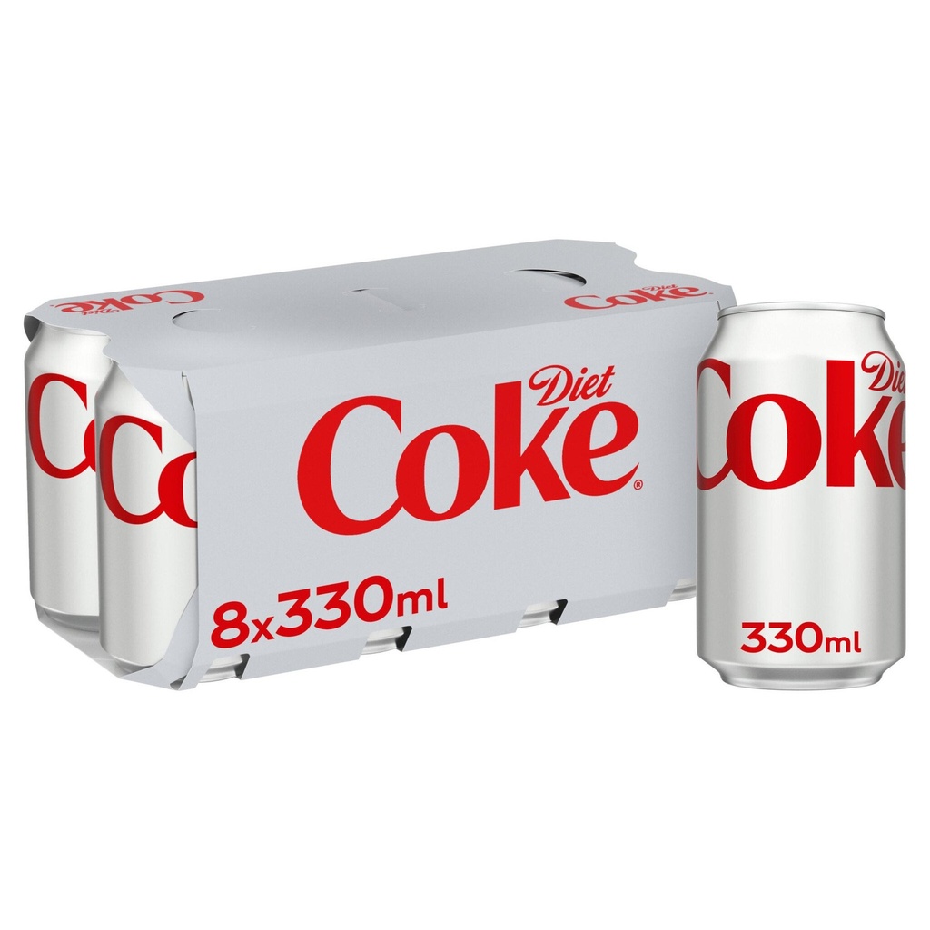 [128663] Diet Coke 8x330ml