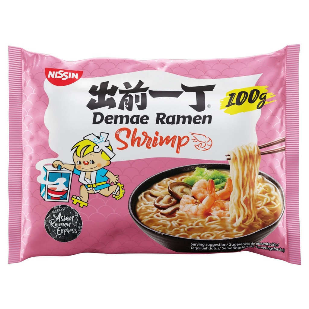 Nissin Demae Ramen Shrimp 100g