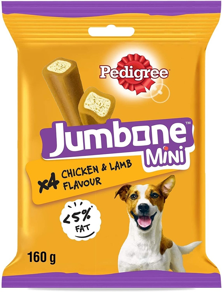[34645] Pedigree Jumbone Small Dog Chicken & Lamb 4 Chews
