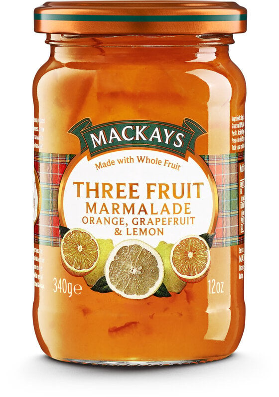 [5353] Mackays Three Fruits Marmalade 340g