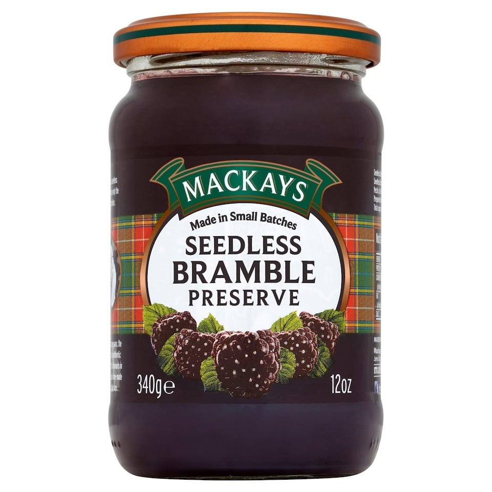 Mackays Seedless Bramble Preserve 340g