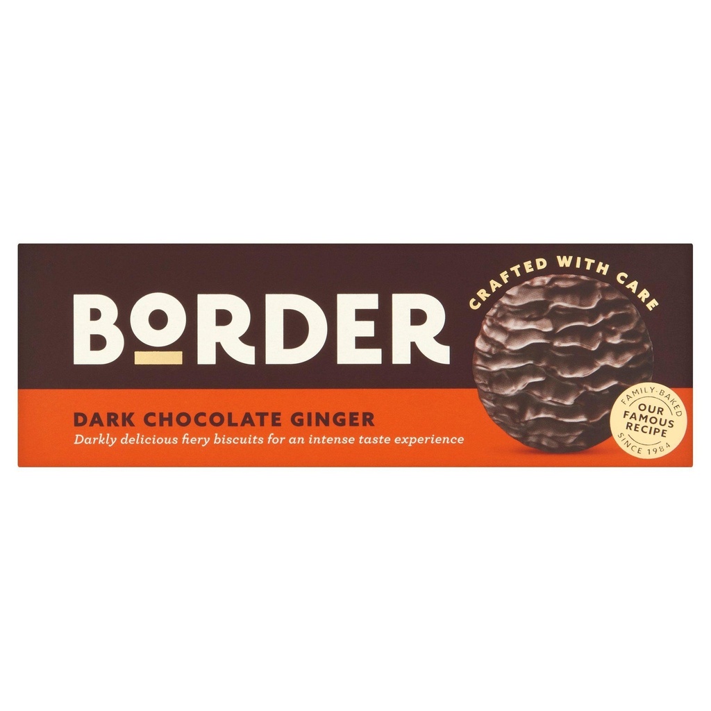 [119641] Border Dark Chocolate Gingers 150g